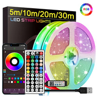 RGB LED Стрічка з APP керуванням — 0.5м до 30м (копия)
