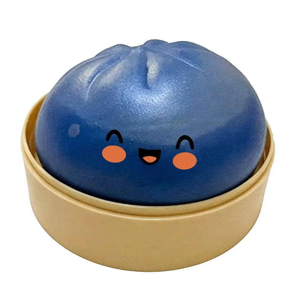 Glitter Dumpling Squishy — Slow Rise Stress Ball Fidget Toy