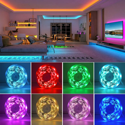 RGB LED Стрічка з APP керуванням — 0.5м до 30м (копия)