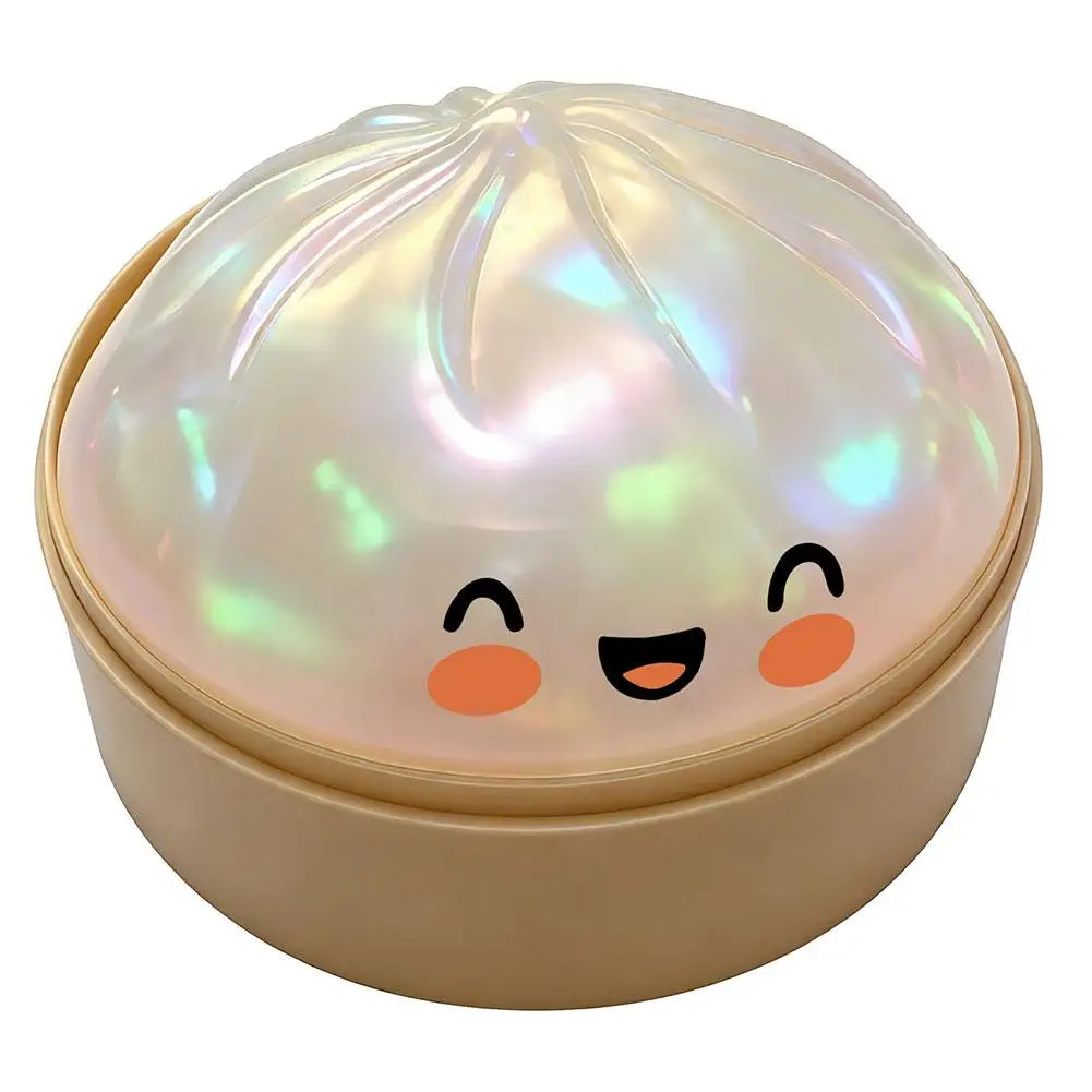 Glitter Dumpling Squishy — Slow Rise Stress Ball Fidget Toy